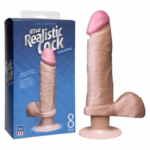 VIBRATING-REALISTIC-COCK-8-PEAU