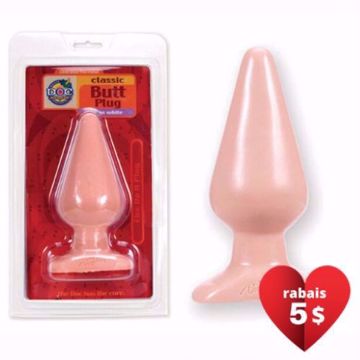 Image de CLASSIC BUTT PLUG 6" FLESH