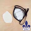 Image de Masque de protection Création Louise-Andrée Désigner (noir)