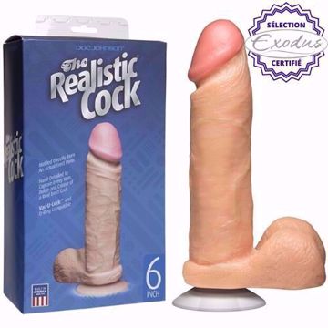 Image de THE REALISTIC COCK 6" FLESH