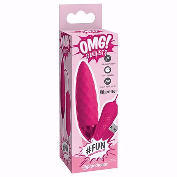 Image de J-OMG! Bullets - #Fun Vibrating Bullet, Fuchsia