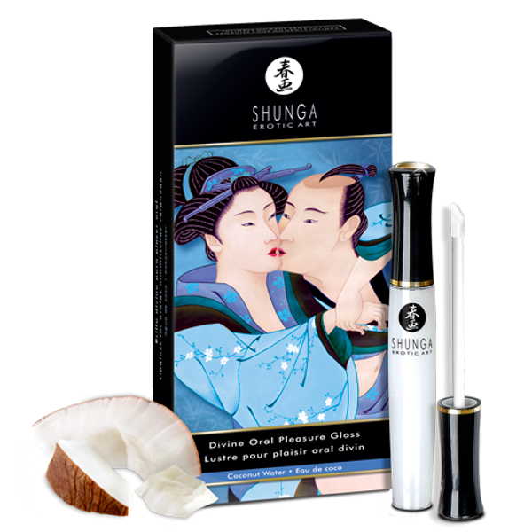 Image de SHUNGA LUSTRE PLAISIR ORAL DIVIN (EAU DE COCO)