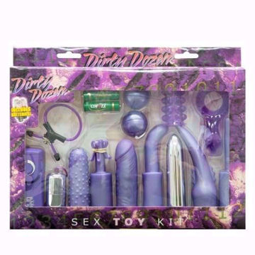 Image de B-Dirty Dozen Sex Toy Kit, Purple