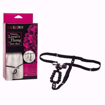 Image de B-Vibrating Lovers Thong With Stroker Beads