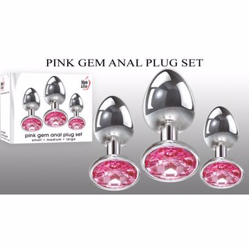 PINK-GEM-ANAL-PLUG-SET