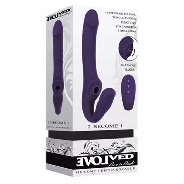 Image de 2 Become 1 - Silicone Rechargeable