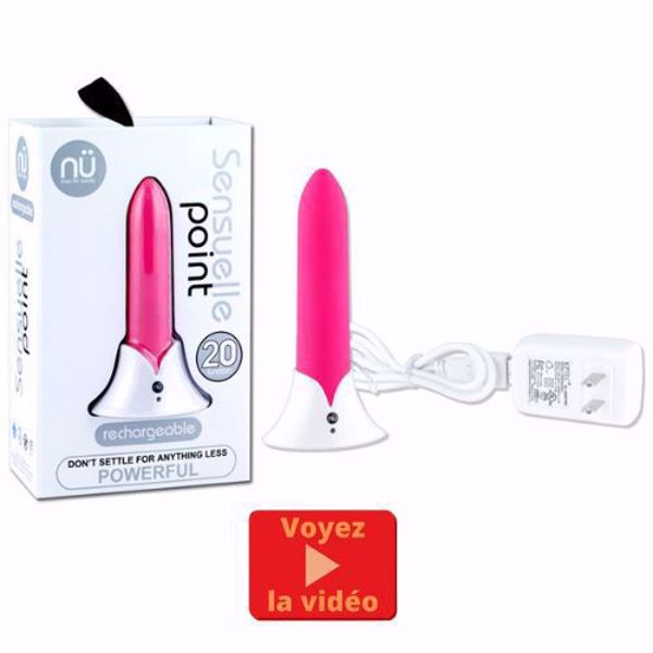 Image de SENSUELLE POINT RECHARGEABLE ROSE