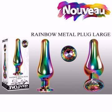 Image de Rainbow Metal Plug - Large