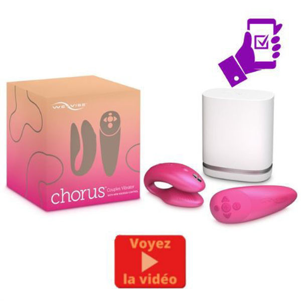 Picture of We-Vibe Chorus Cosmic Pink 