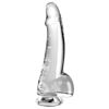 Picture of King Cock Clear 7.5" With Balls - Clear