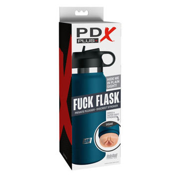 Image de PDX Plus Fuck Flask Private Pleaser - Light/Blue