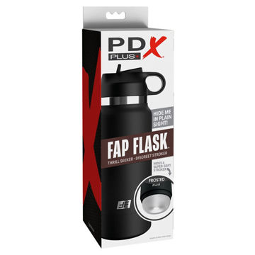 Image de PDX Plus Fap Flask Thrill Seeker - Frosted/Black