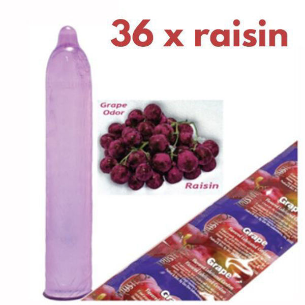 Image de CONDOM TRUSTEX RAISIN pqt 36