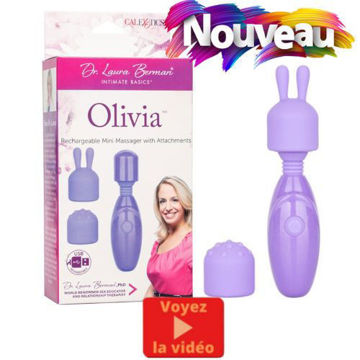 Image de Dr. Laura Berman® Olivia™ Rech. Mini Massager