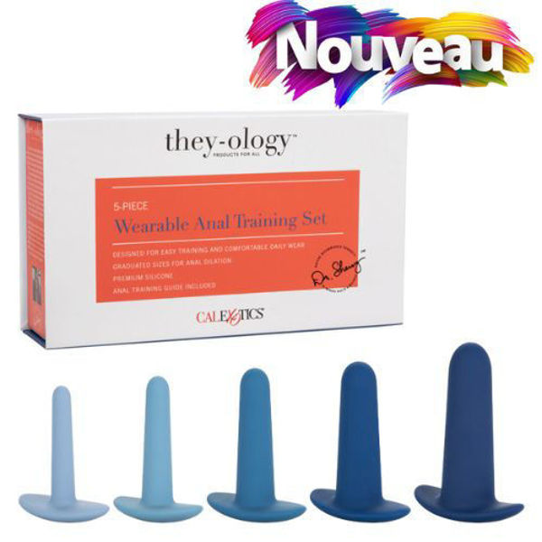 Image de They-ology™ 5-Piece Wearable Anal Training Set