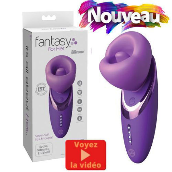 Image de Fantasy for Her Pleasure Sucker - Purple